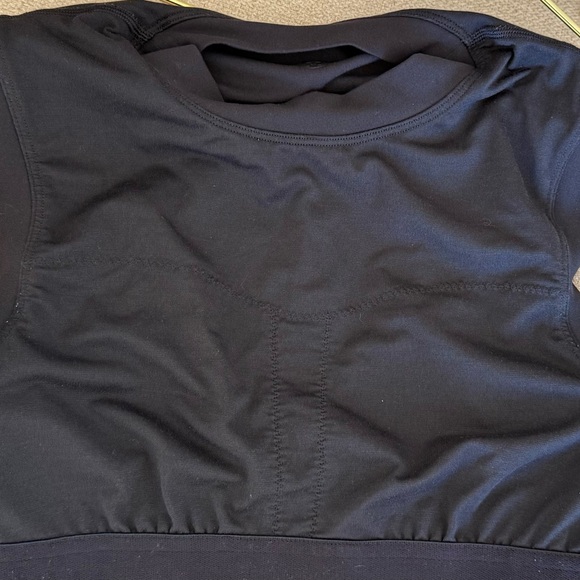 Lululemon Sweat Intention Tank Black Size 6 Nulu - Picture 7 of 11